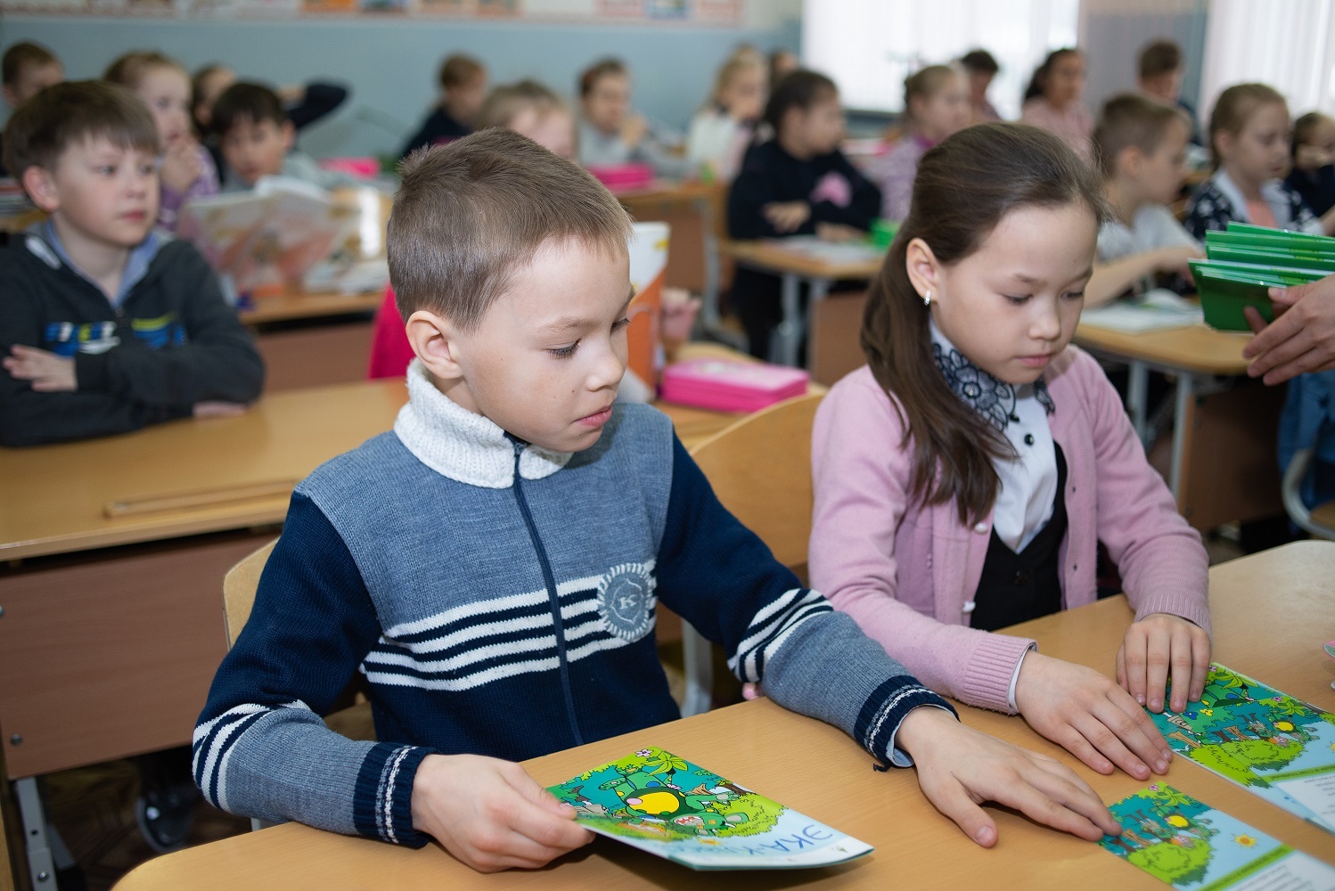 <span style="font-weight: bold;">Экологические уроки прошли в школе №1 города Полевской.</span><br>